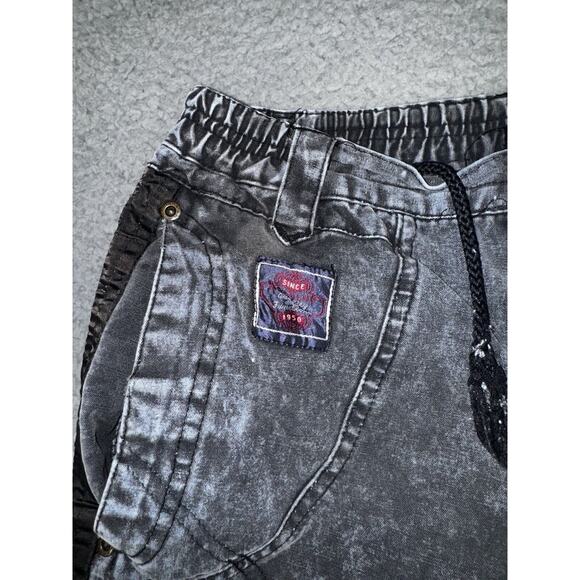 Vintage Academy Denim Joggers Pants Women Juniors 14 Acid Wash 80s 90s‎ - Picture 9 of 11